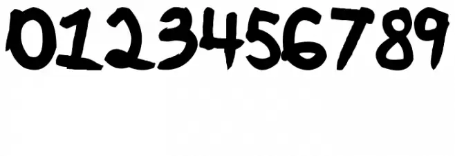 Ninja Naruto Font OTHER CHARS