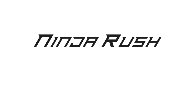 Ninja Rush Logo