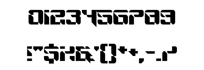 Ninja Thing Regular Font OTHER CHARS