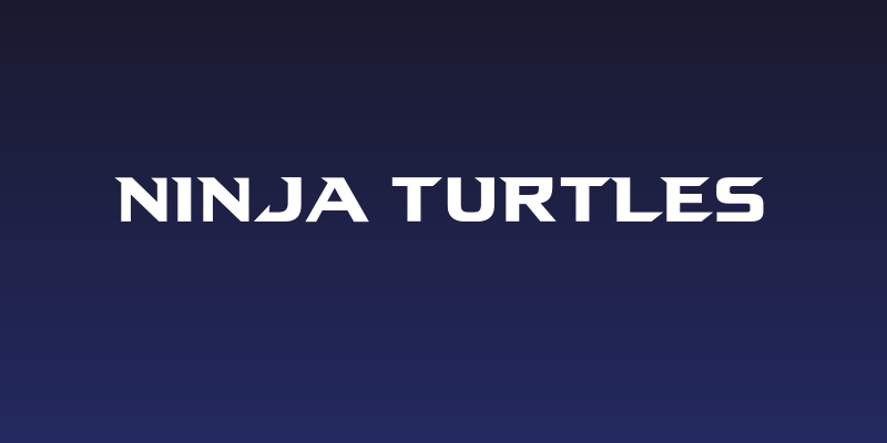 Ninja Turtles Social Header