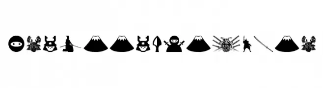 Ninja and Samurai  Frei Schriftart Herunterladen
