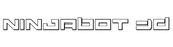 Ninjabot 3D  Free Fonts Download