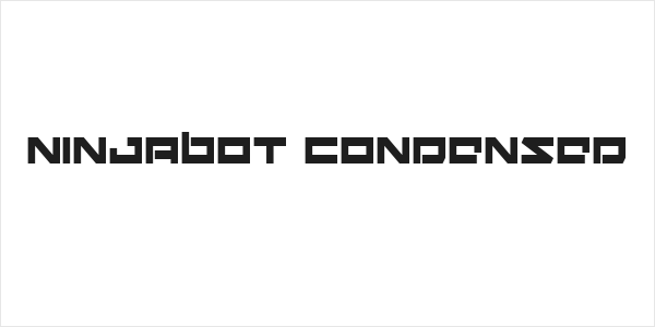 Ninjabot Condensed Logo