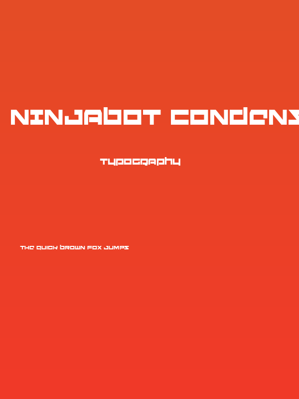 Ninjabot Condensed Poster