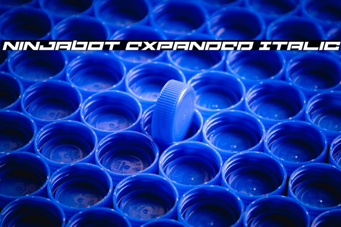 Ninjabot Expanded Italic Example 3