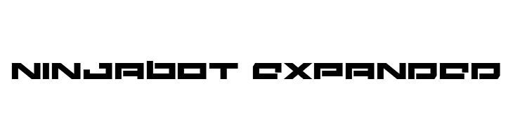 Ninjabot Expanded  フリーフォントのダウンロード