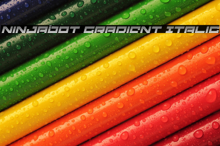 Ninjabot Gradient Italic Example 1