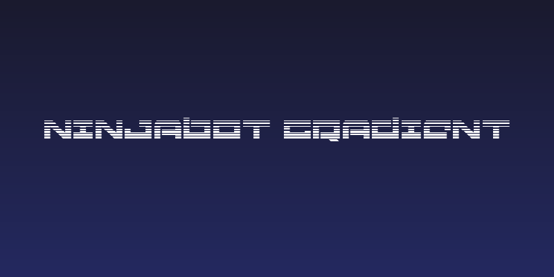 Ninjabot Gradient Social Header