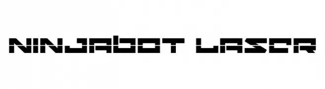Ninjabot Laser  Frei Schriftart Herunterladen