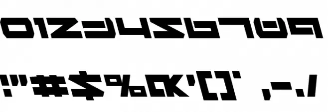 Ninjabot Leftalic フォント その他の文字
