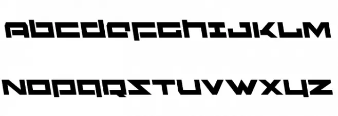 Ninjabot Semi-Leftalic Polices MAJUSCULES