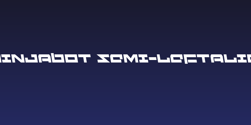 Ninjabot Semi-Leftalic Social Header