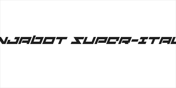 Ninjabot Super-Italic Logo