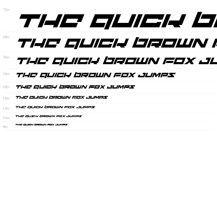 Ninjabot Super-Italic Waterfall