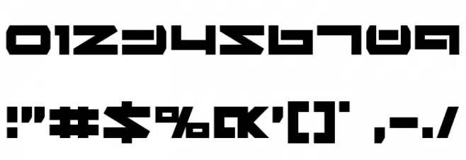 Ninjabot Polices AUTRES CHARS