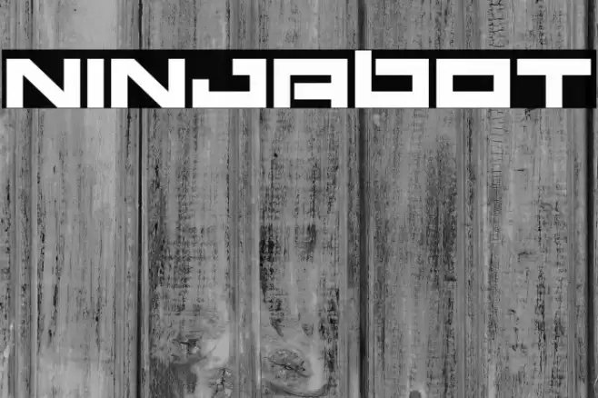 Ninjabot Font examples
