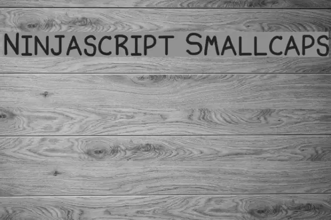 Ninjascript Smallcaps Example 2