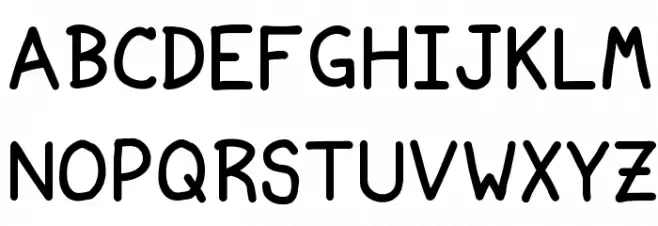 Ninjascript Smallcaps Schriftart Kleinbuchstaben