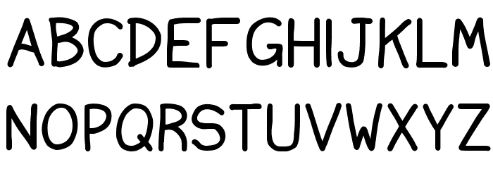 Ninjascript Font LOWERCASE