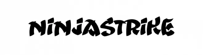 Ninjastrike  تنزيل الخطوط