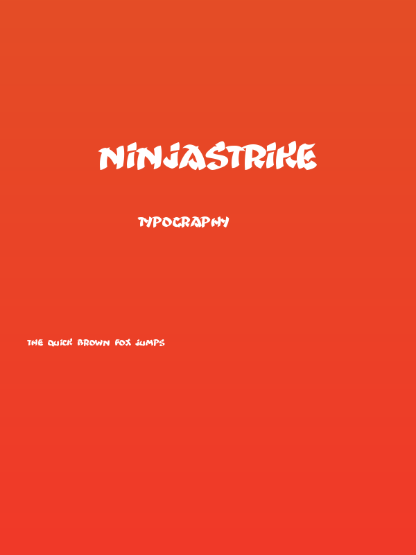 Ninjastrike Poster