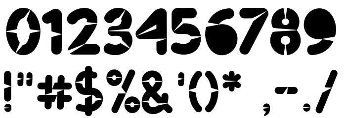 Ninjos Font OTHER CHARS