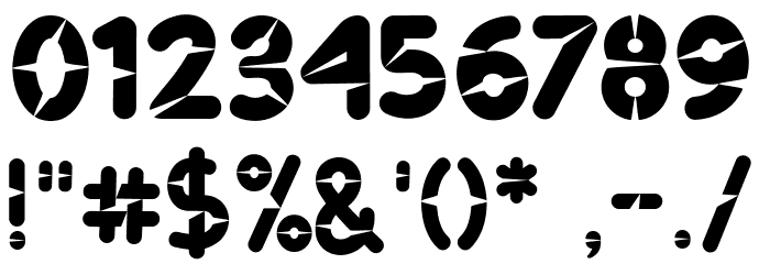 Ninjos Font OTHER CHARS