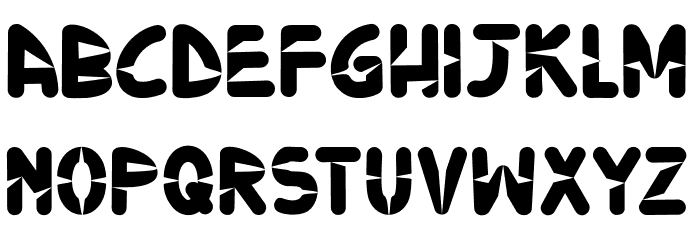 Ninjos Font LOWERCASE