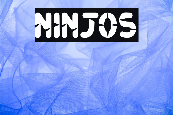 Ninjos Font examples
