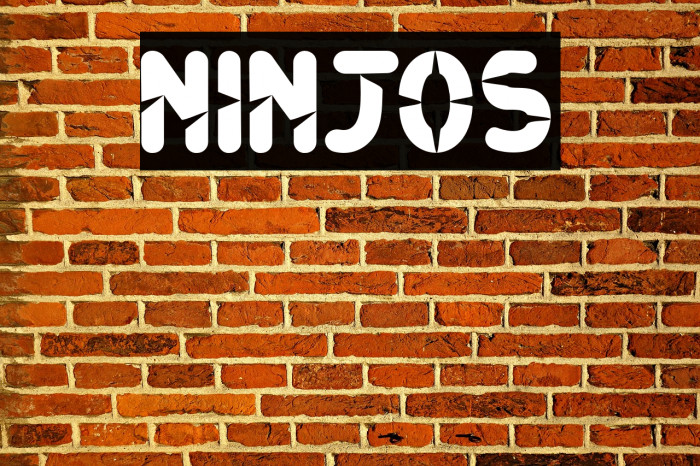 Ninjos Font examples