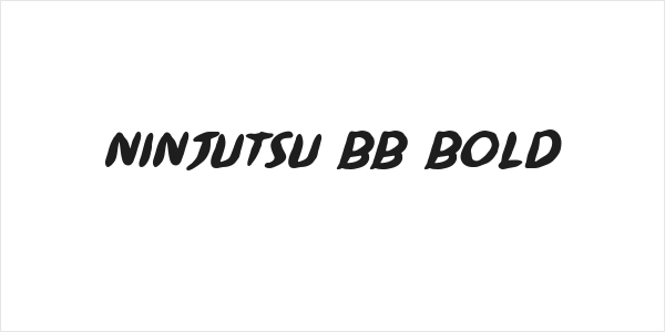 Ninjutsu BB Bold Logo