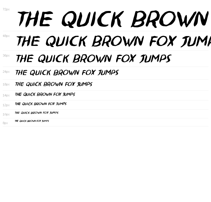 Ninjutsu BB Italic Waterfall