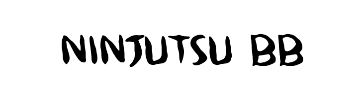 Ninjutsu BB Font