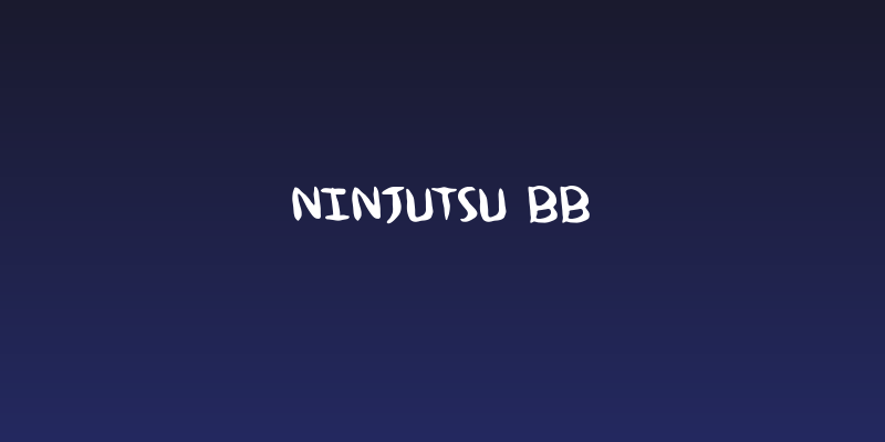 Ninjutsu BB Social Header