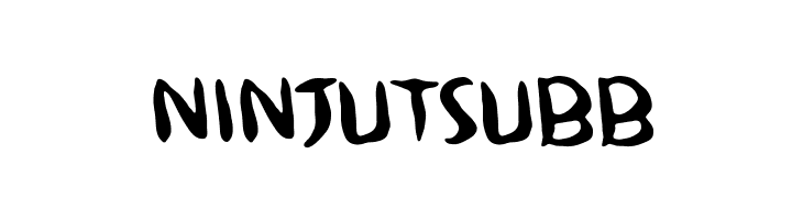NinjutsuBB  Descarca Fonturi Gratis