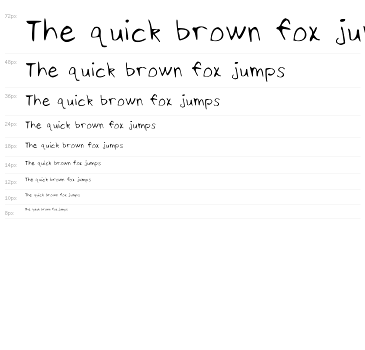 Ninjy'sHandWriting regular Medium Waterfall