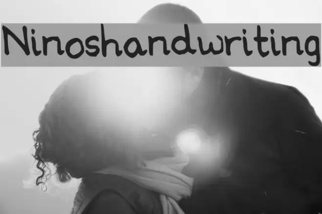 Ninoshandwriting Example 1