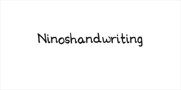 Ninoshandwriting Logo