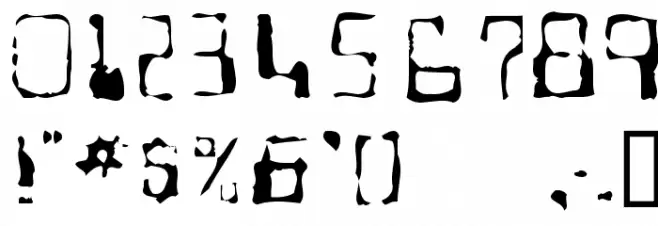 Ninteen 77 Font OTHER CHARS