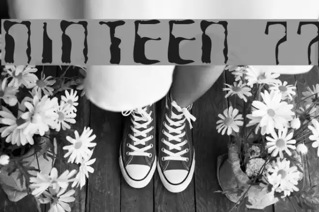 Ninteen 77 Font examples