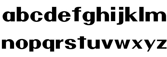Nintend Bold Font LOWERCASE