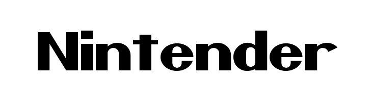 Nintender Font