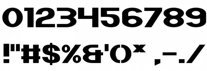 Nintender Font OTHER CHARS