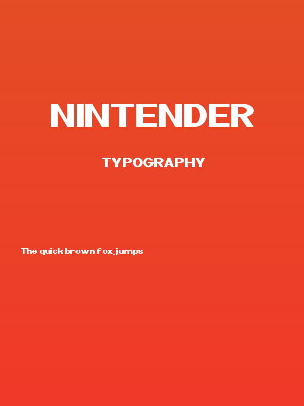Nintender Poster