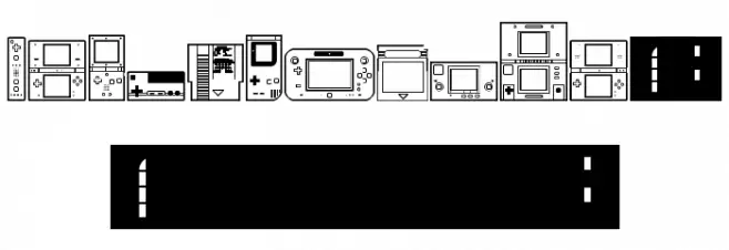 Nintendo Dingbats NBP Regular Fonte MAIÚSCULAS