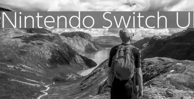 Nintendo Switch UI Font examples