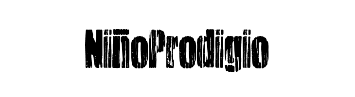 Niño Prodigio  免费字体下载