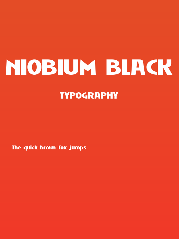 Niobium Black Poster
