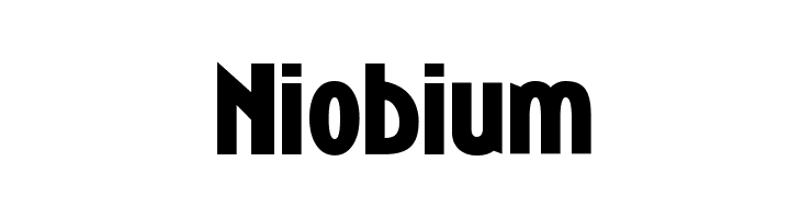 Niobium Font