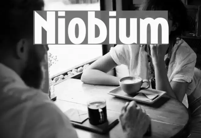 Niobium Font examples